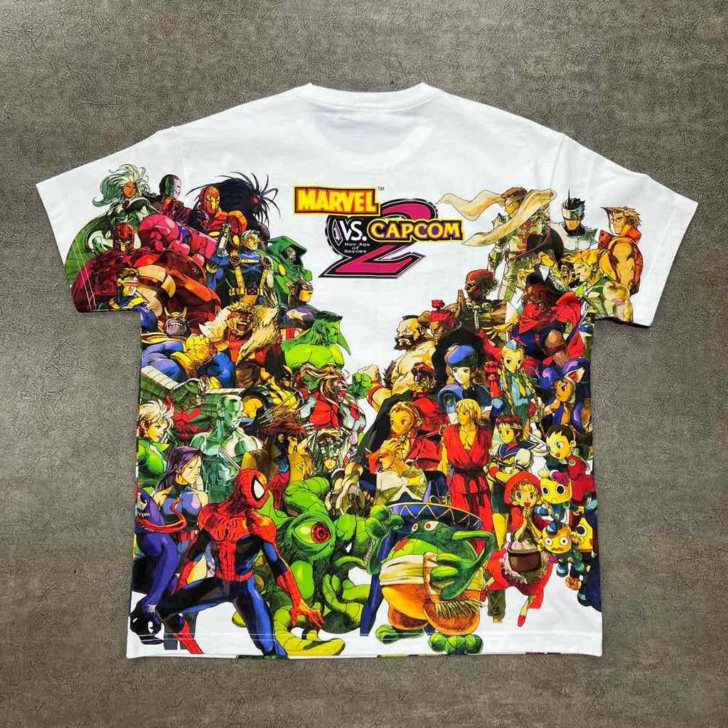 Kith T-Shirt "NEW AGE OF HEROES" White New Size L