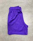 Eric Emanuel Mesh Shorts "PURPLE" Yellow New Size M