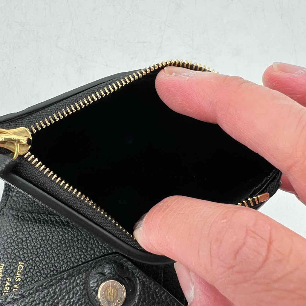 Louis Vuitton Wallet "EMPREINTE" Used Black