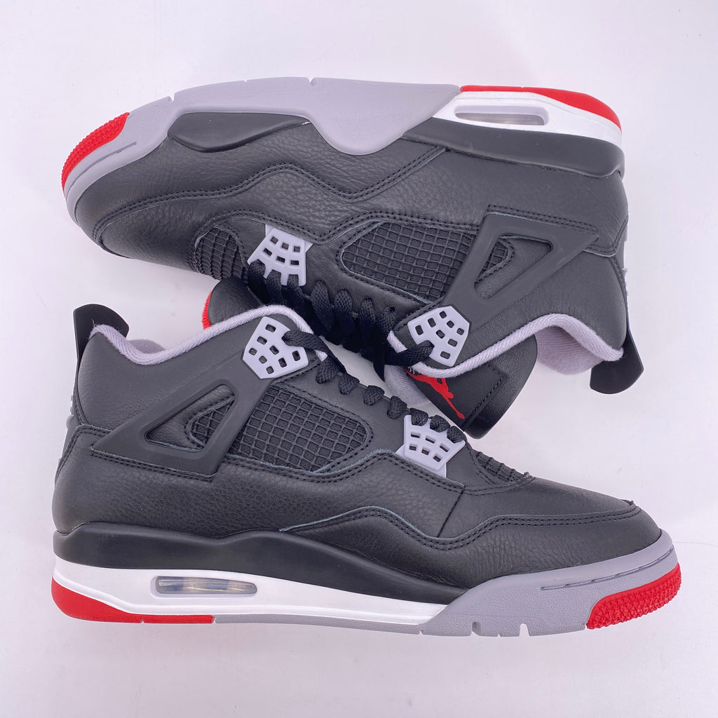 Air Jordan 4 Retro "Bred Reimagined" 2024 New Size 9