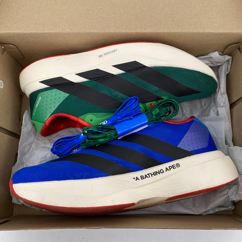 Adidas Adizero EVO SL "Bape Green Multi" 2026 Used Size 13