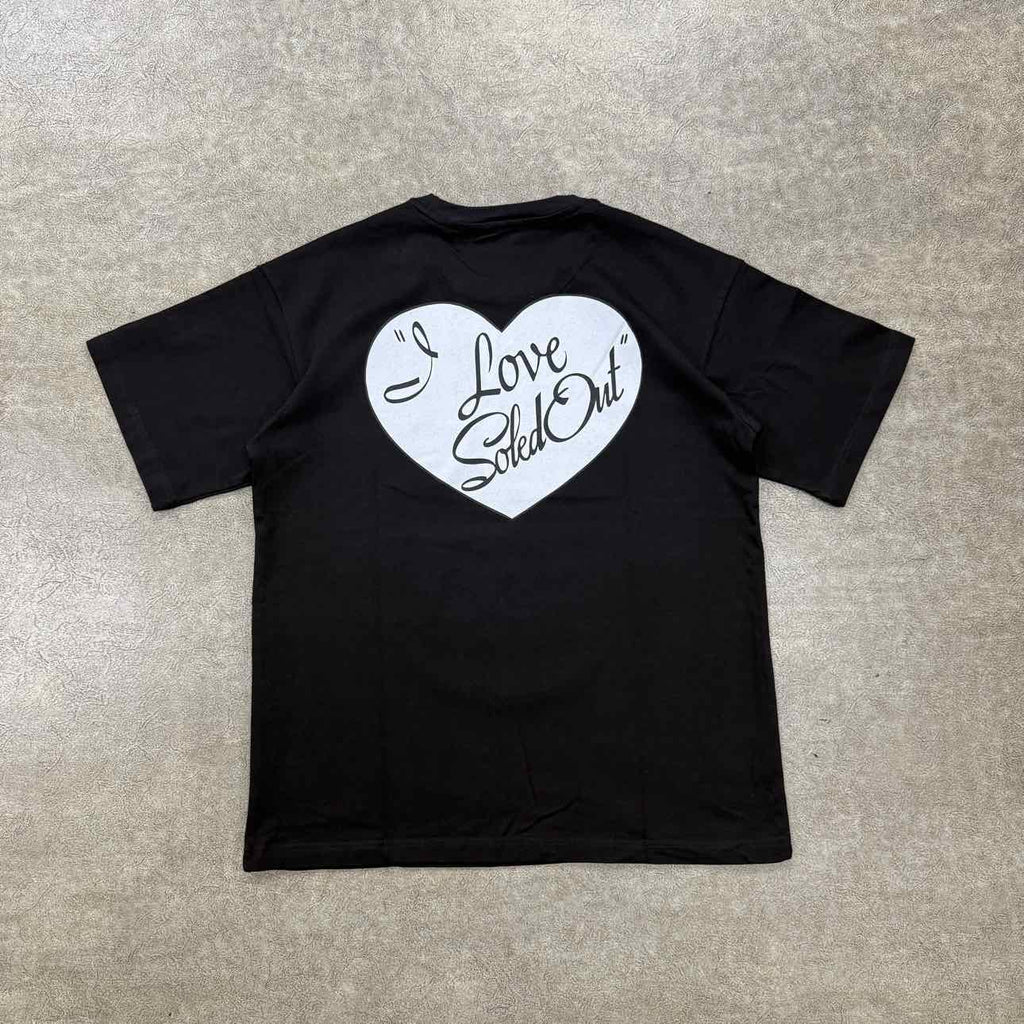 Soled Out T-Shirt "I LOVE LUCY" Black New Size XL