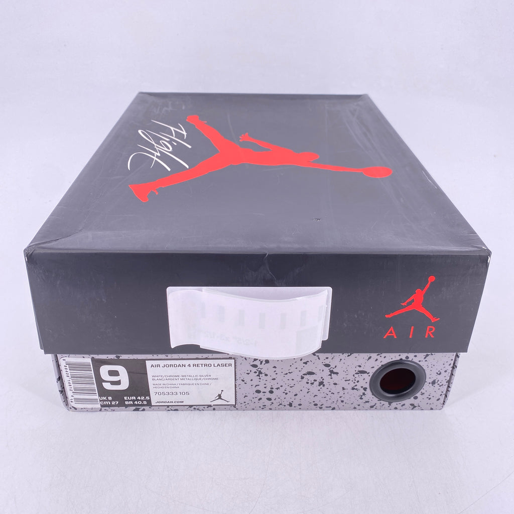 Air Jordan 4 Retro "30Th Anniversary Laser" 2015 Used Size 9