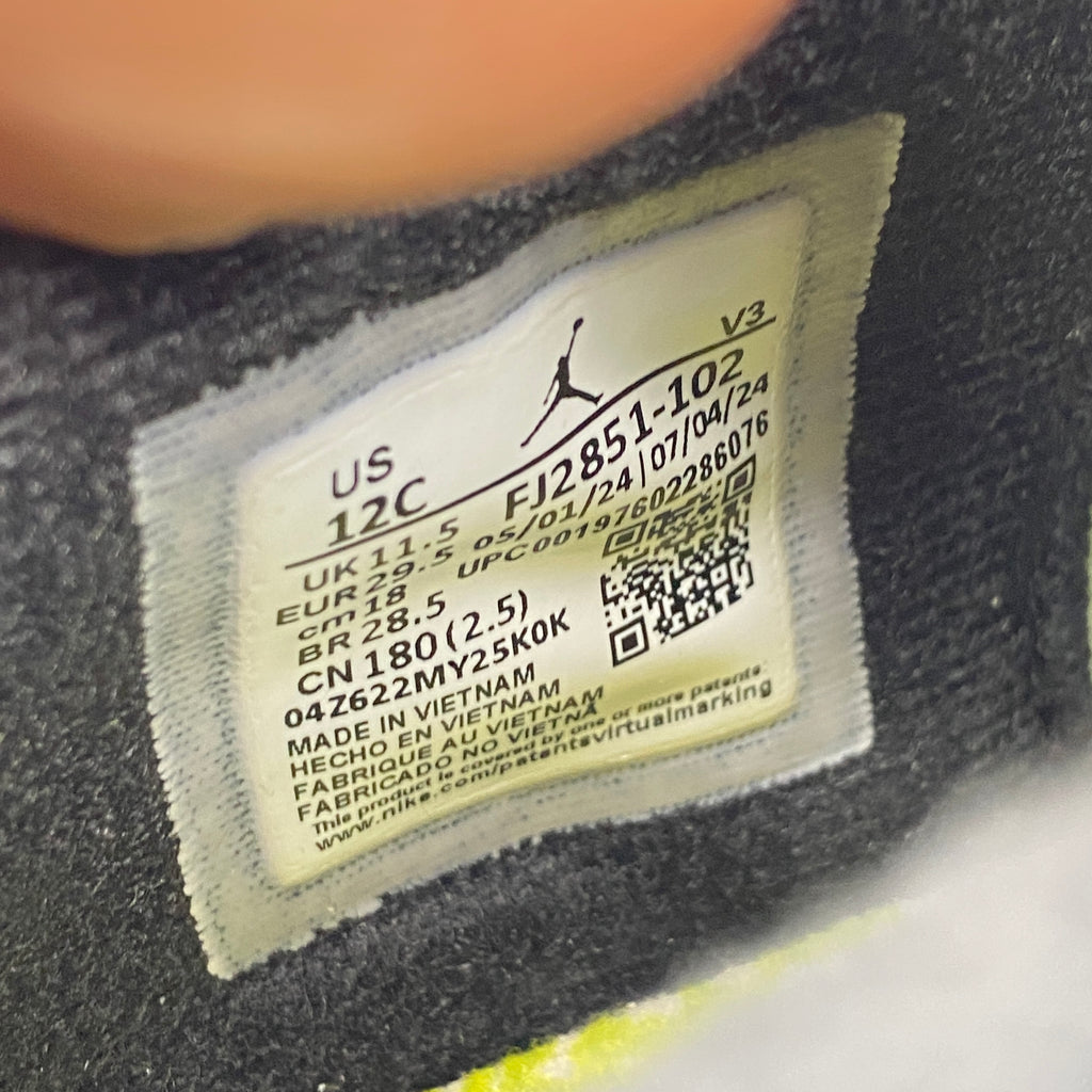 Air Jordan Jumpman Jack (PS) "Travis Scott Bright Cactus" 2025 New Size 12c