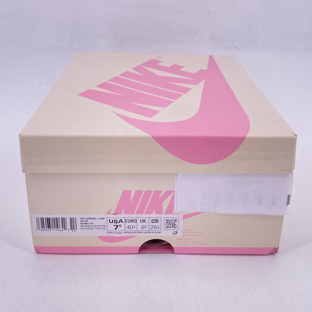 Air Jordan 1 Low OG SP "Travis Scott Sail Tropical Pink" 2026 New Size 7.5