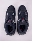 Air Jordan 4 Retro "Black Canvas" 2022 Used Size 10.5