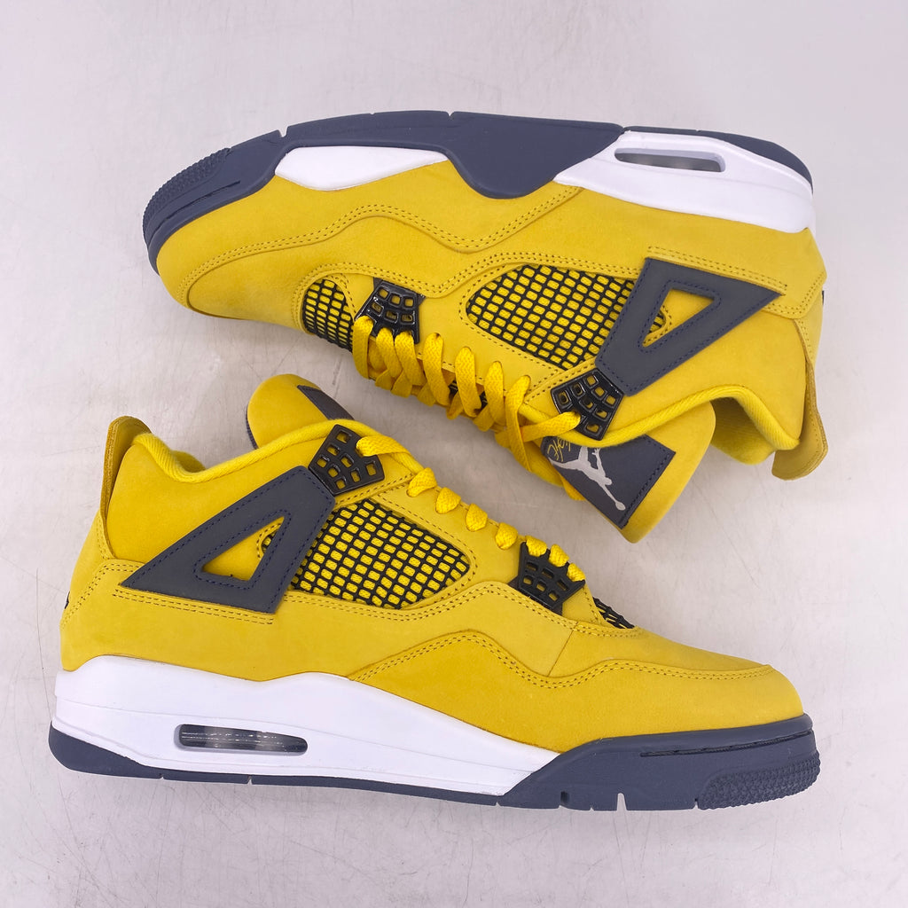 Air Jordan 4 Retro "Lightning" 2021 New Size 10.5