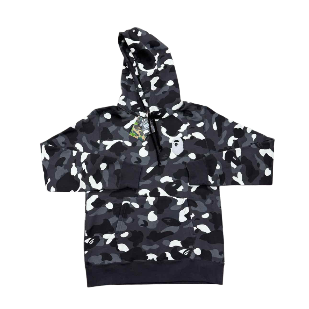 Bape Hoodie &quot;GLOW IN THE DARK&quot; Black New Size L