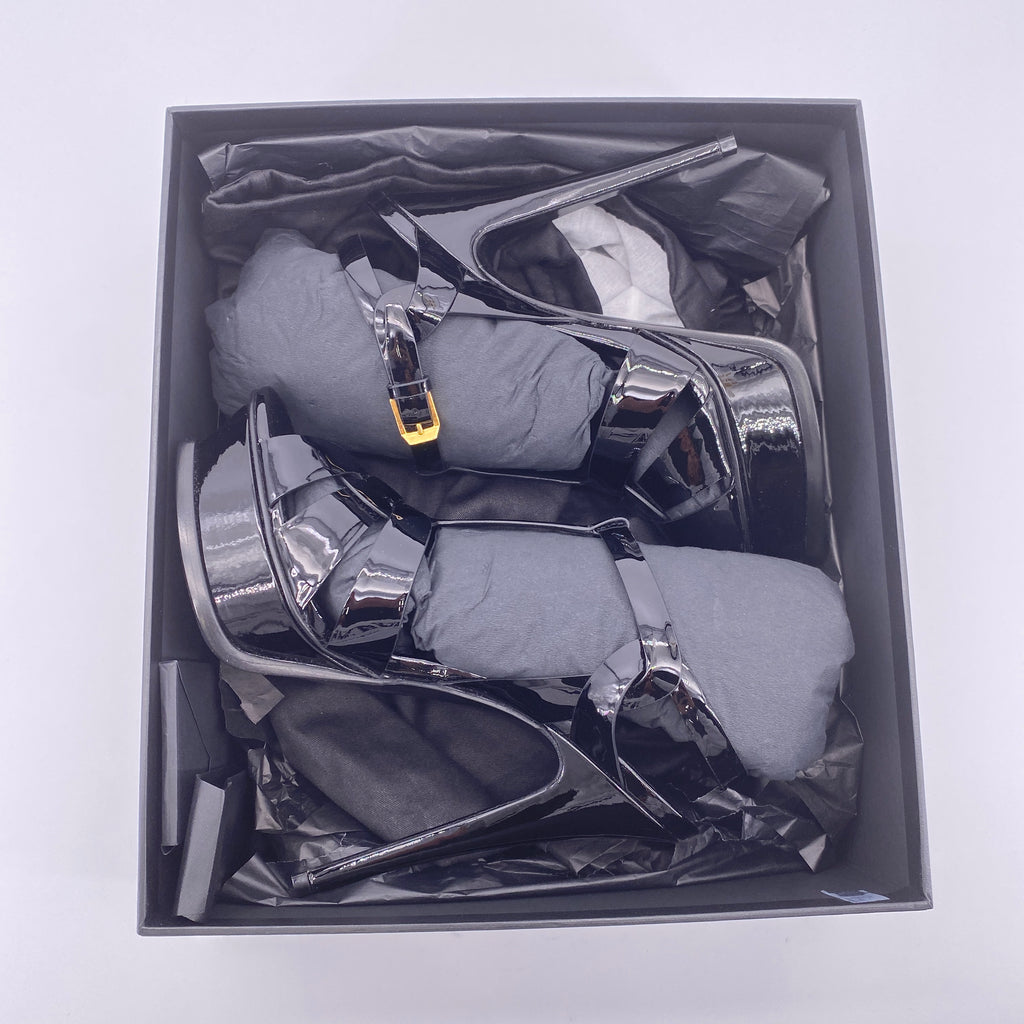 Saint Laurent Tribute "105 Ysl Heels"  New Size 37.5