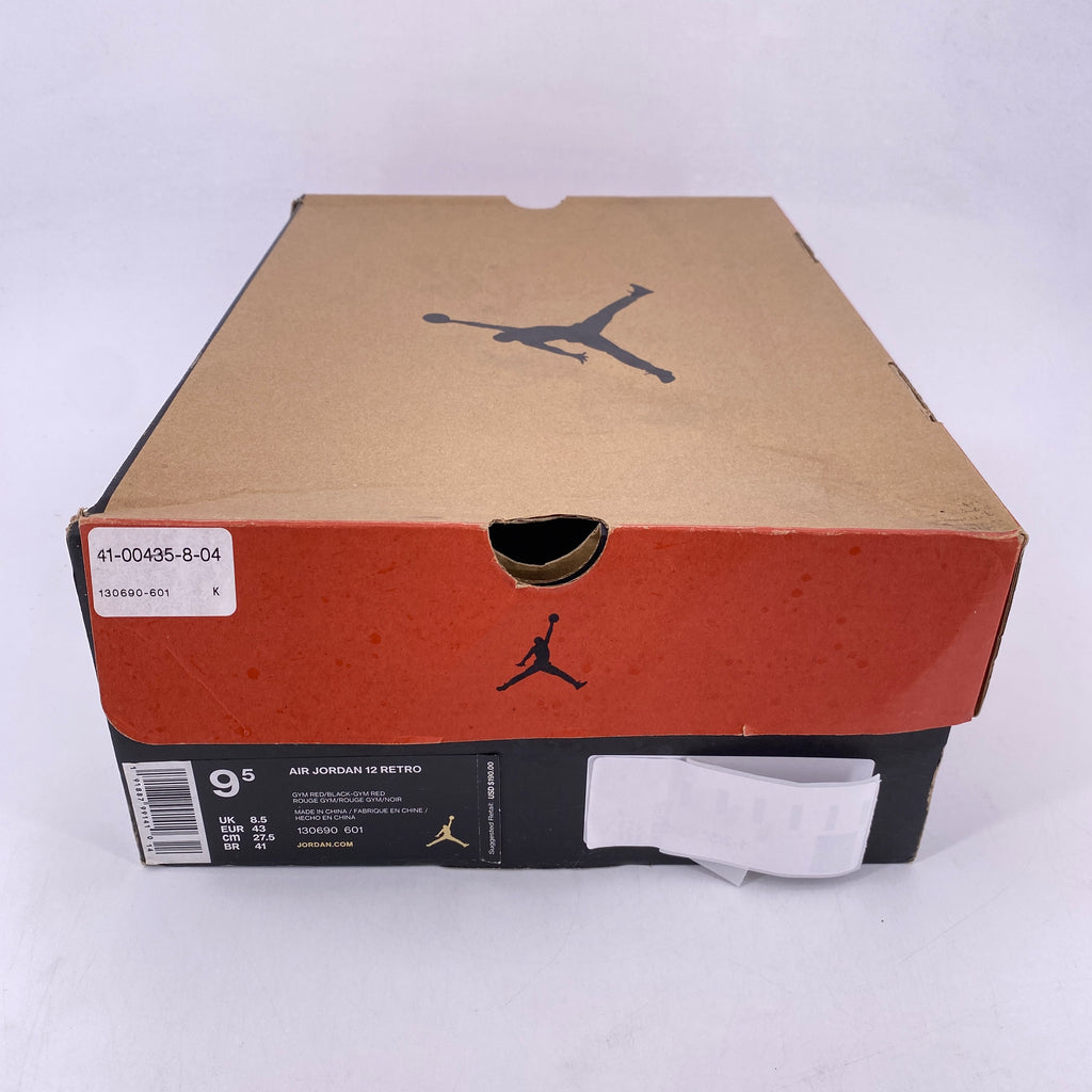 Air Jordan 12 Retro "Gym Red" 2018 Used Size 9.5