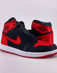 Air Jordan (W) 1 Retro High OG "Satin Bred" 2023 New Size 8.5W