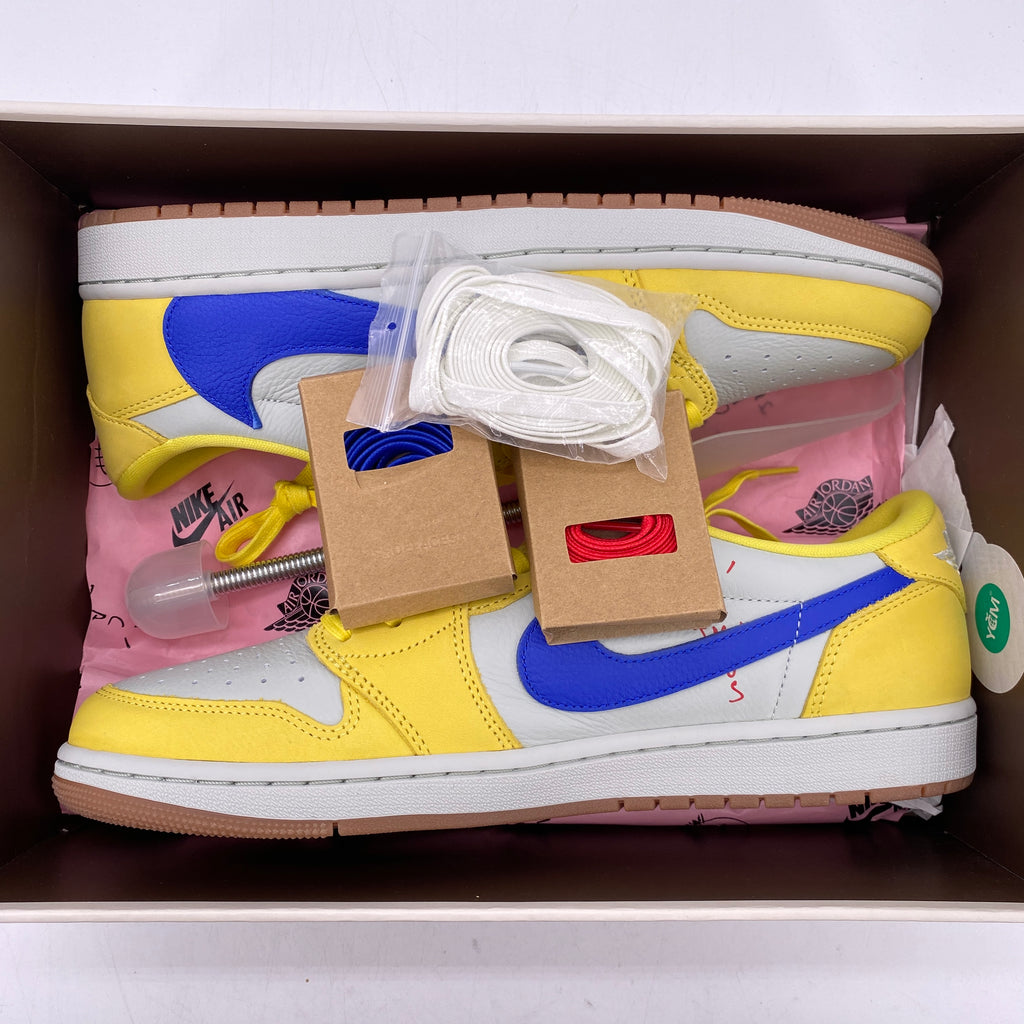 Air Jordan (W) 1 Low OG "Canary" 2024 Used Size 13W