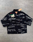 Denim Tears Denim Jacket "STUSSY X OUR LEGACY" Black Used Size L