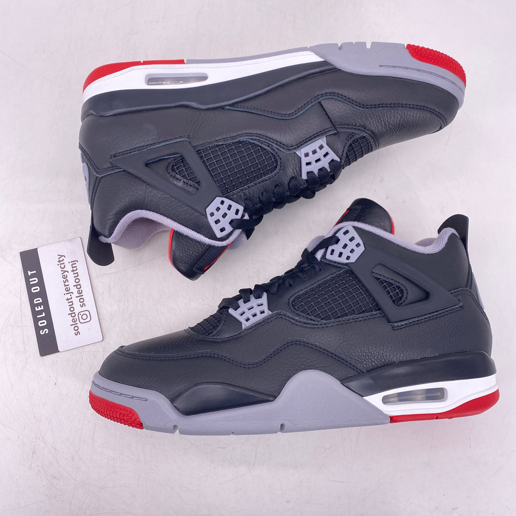 Air Jordan 4 Retro "Bred Reimagined" 2024 New (Cond) Size 9.5