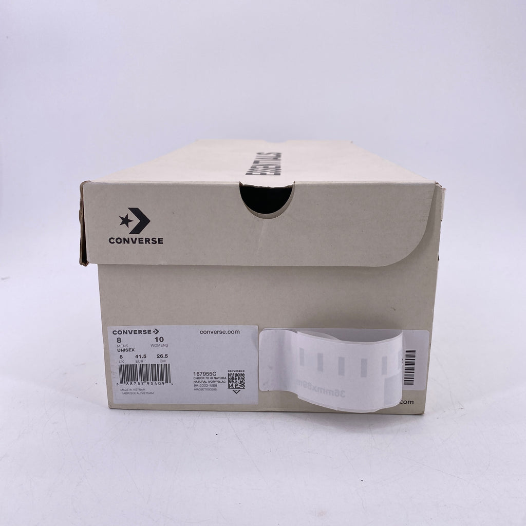 Converse Chuck Taylor 70's Hi "Fog Natural" 2020 Used Size 8