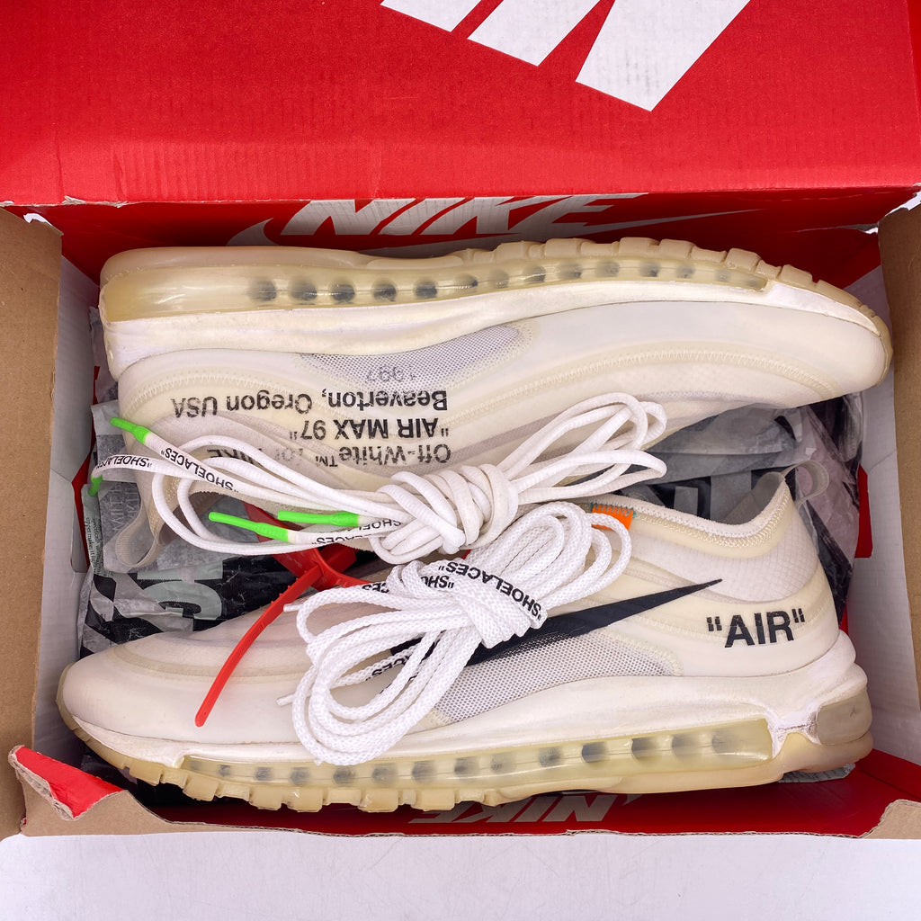 Nike Air Max 97 "The 10: Off-White" 2017 Used Size 13