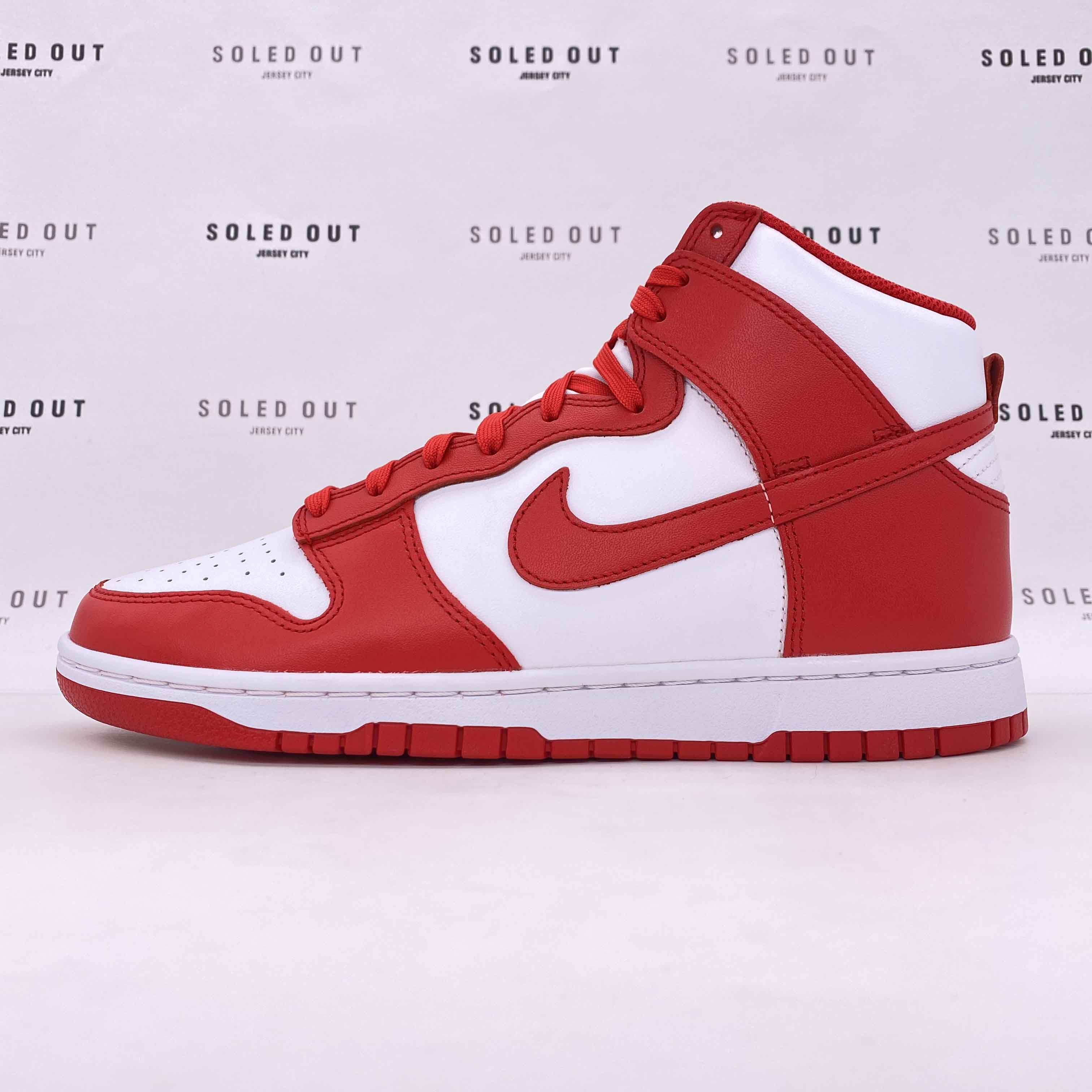 Nike Dunk Hi newest Retro 'Championship Red'