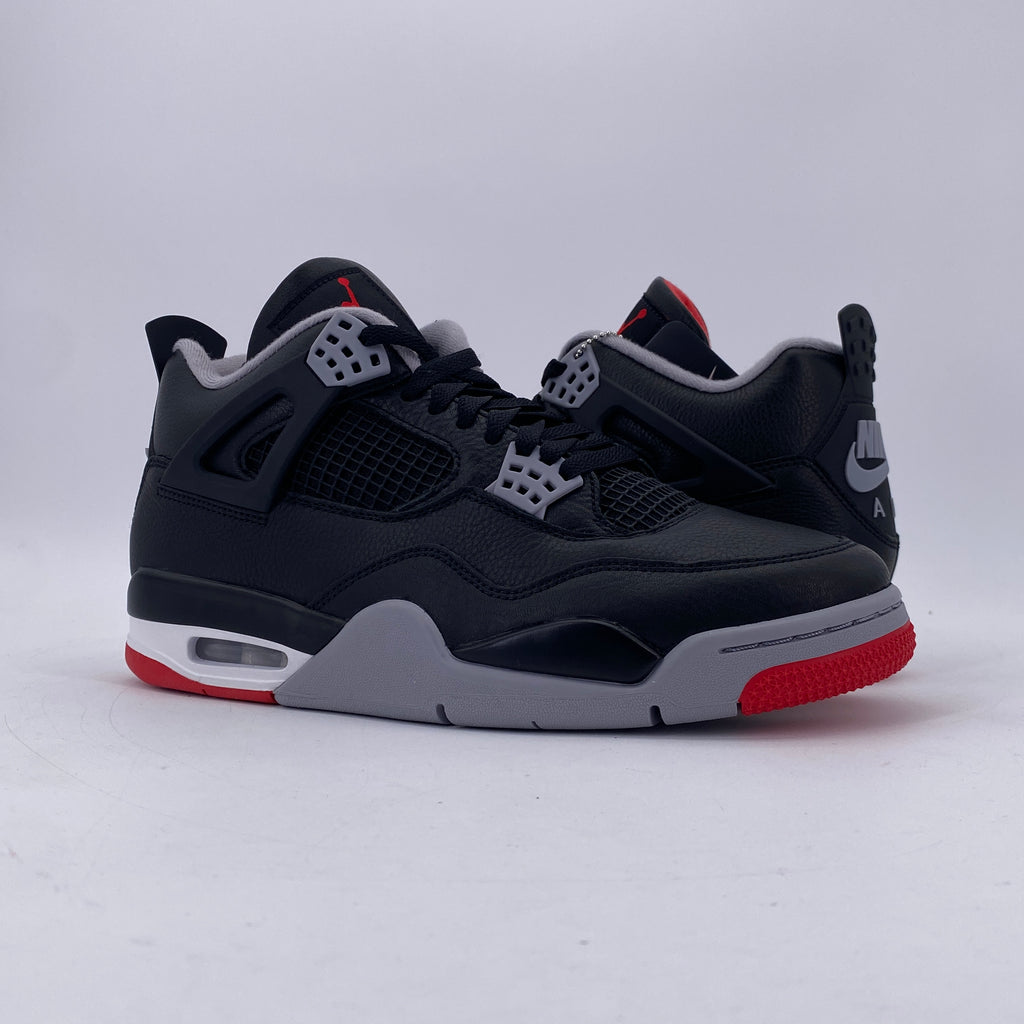 Air Jordan 4 Retro "Bred Reimagined" 2024 New Size 10.5
