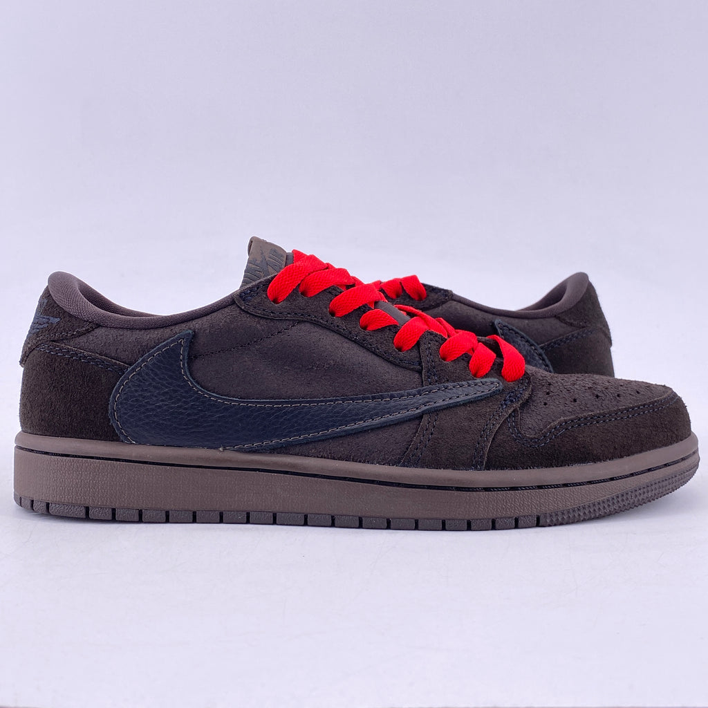 Air Jordan 1 Low "Travis Scott Velvet Brown" 2024 Used Size 7.5