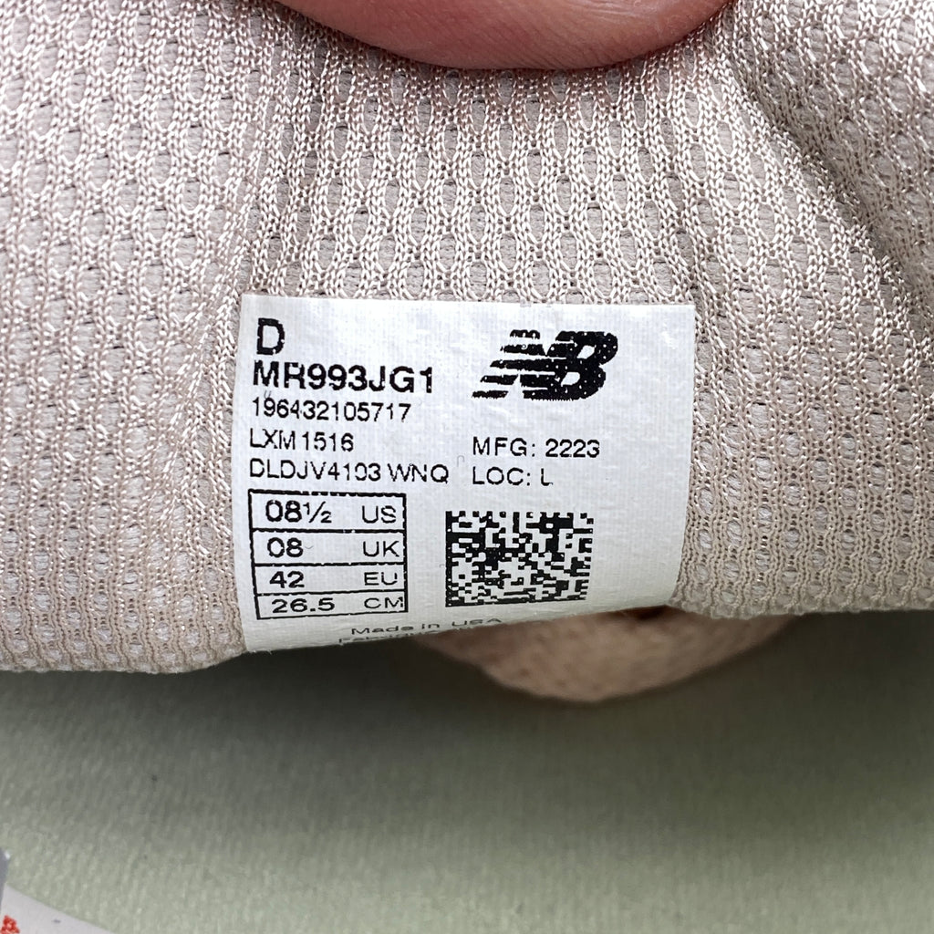 New Balance 993 "Art Sage" 2022 New Size 8.5