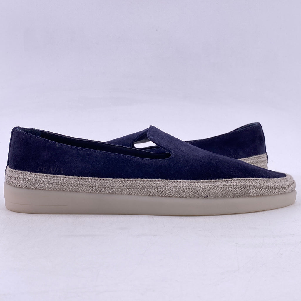 Prada Loafer "Blue Suede"  New Size 8.5 PRADA