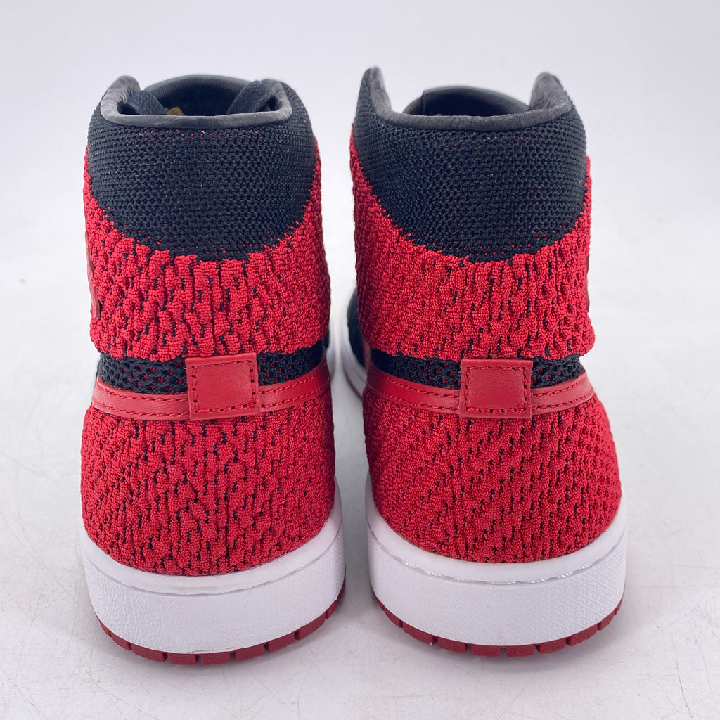 Air Jordan 1 Retro HI Flyknit "Bred" 2017 New Size 8.5