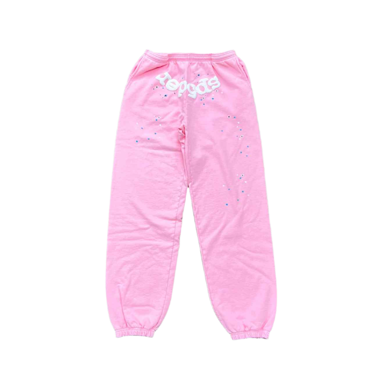 Sp5der Sweatpants "WEB" Pink New Size XL