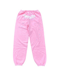 Sp5der Sweatpants "WEB" Pink New Size XL