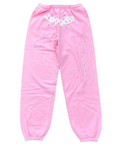 Sp5der Sweatpants "WEB" Pink New Size XL