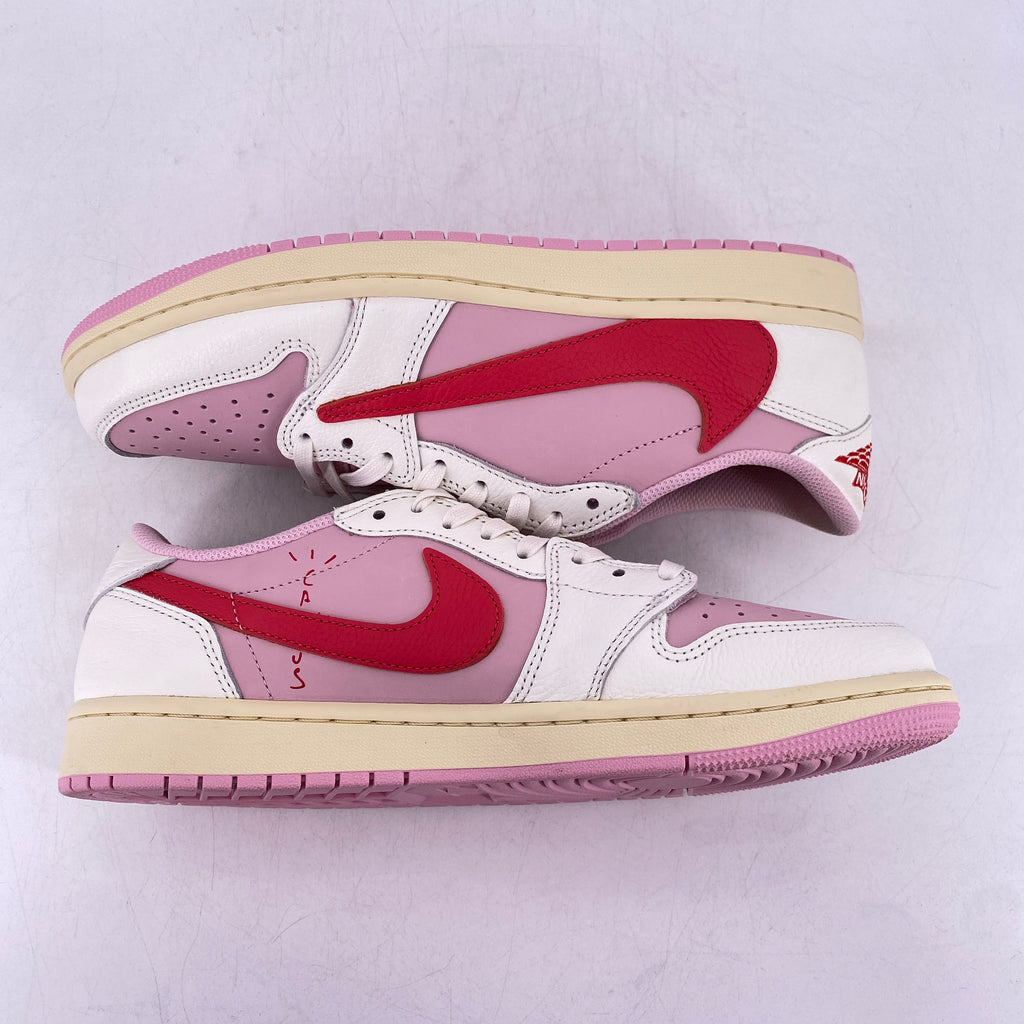 Air Jordan 1 Low OG SP "Travis Scott Sail Tropical Pink" 2026 Used Size 9.5