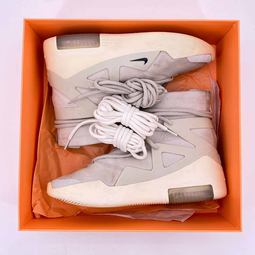 Nike Air Fear of God 1 "Light Bone" 2019 Used Size 10