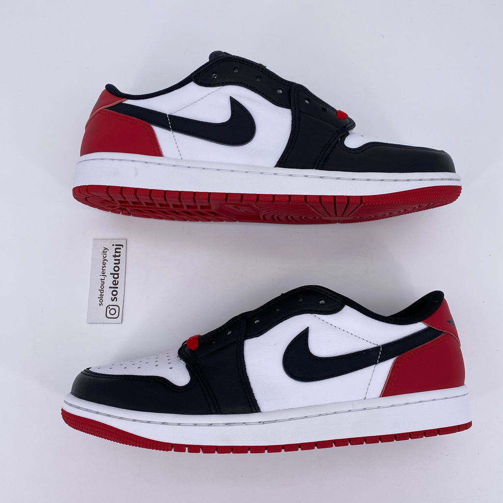 Air Jordan 1 Retro Low "Black Toe" 2023 New Size 9.5