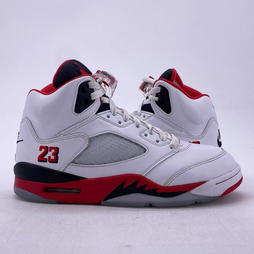 Air Jordan 5 Retro "Fire Red Black Tongue" 2025 Used Size 8
