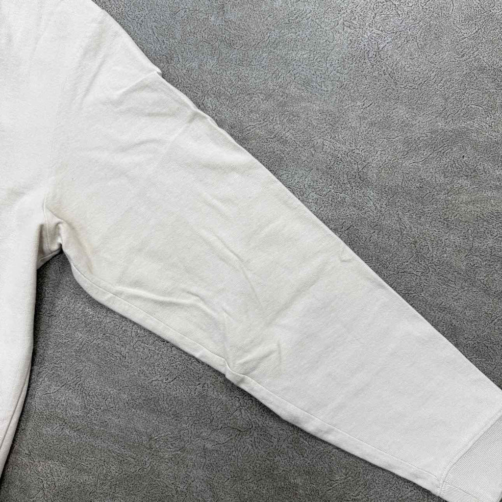 Kith Long Sleeve "POCKET LOGO" Cream Used Size XL