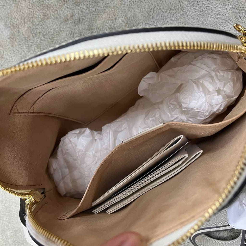 Gucci Shoulder Bag "OPHIDIA SUPREME" New Beige Size S
