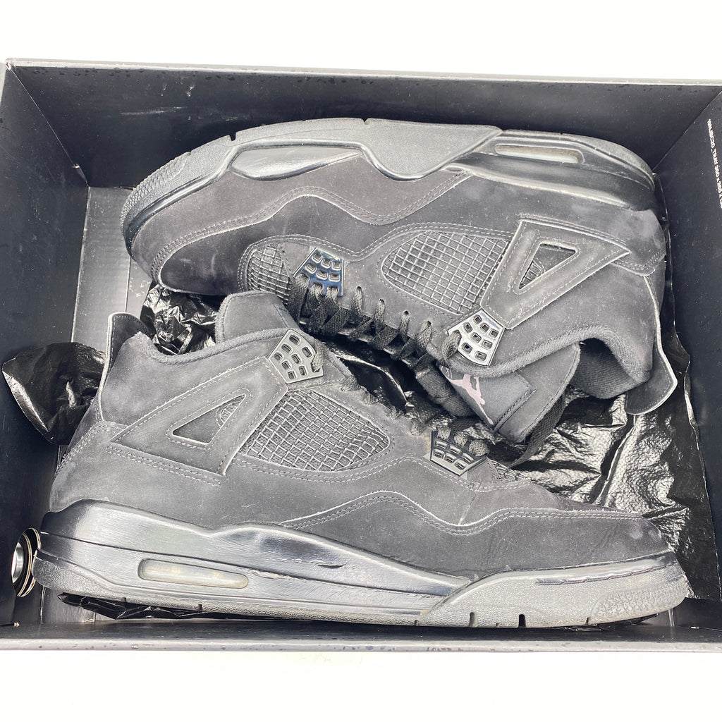 Air Jordan 4 Retro "Black Cat" 2020 Used Size 11.5