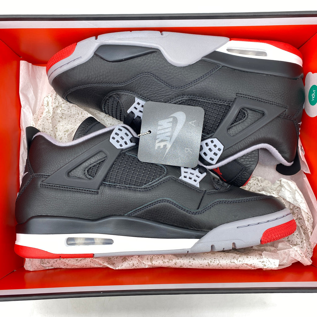 Air Jordan 4 Retro "Bred Reimagined" 2024 New Size 11.5