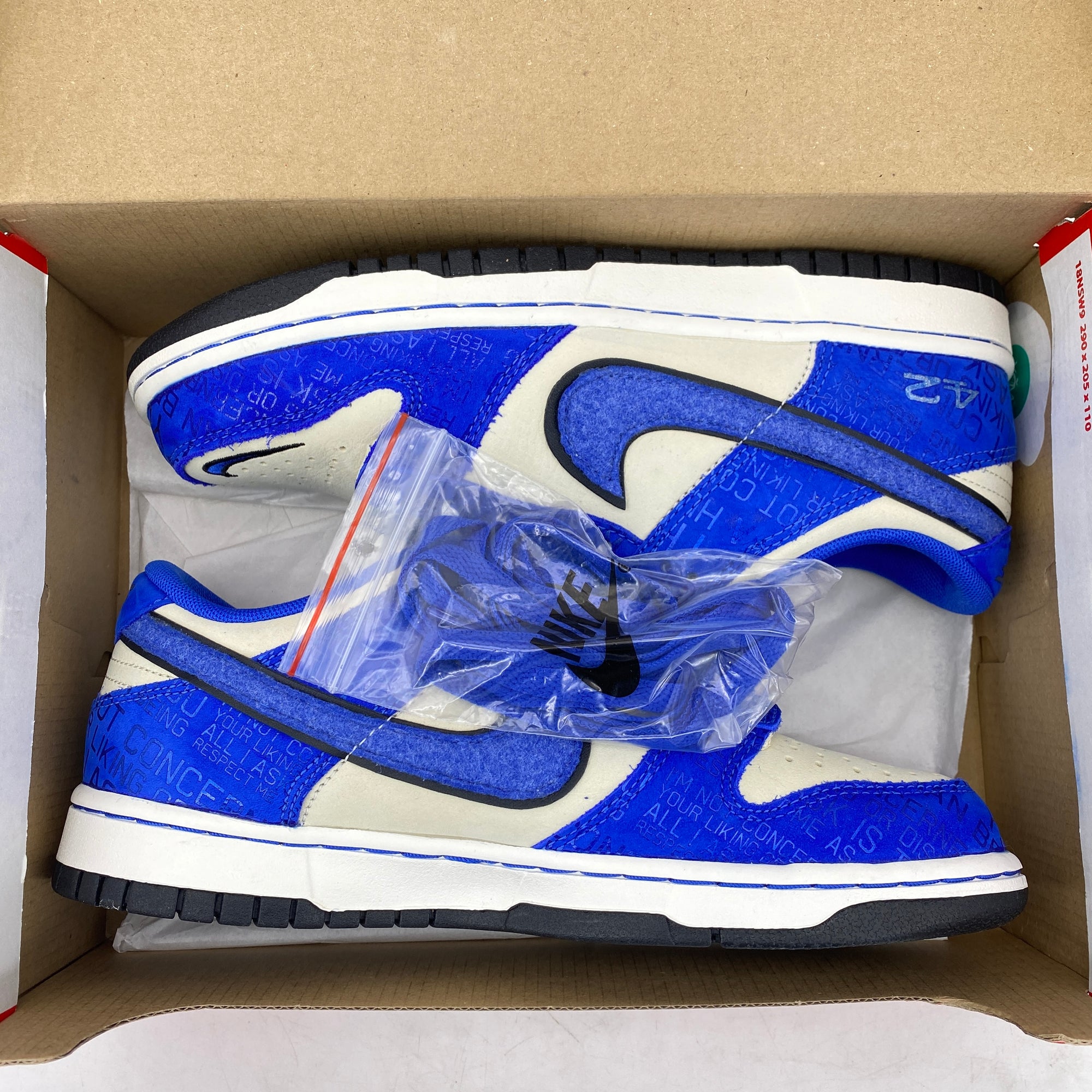 Nike (GS) Dunk Low &quot;Jackie Robinson&quot; 2022 Used Size 7Y