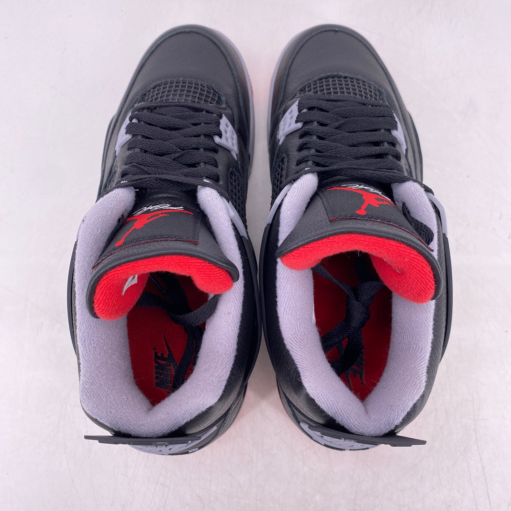 Air Jordan 4 Retro "Bred Reimagined" 2024 New Size 10.5