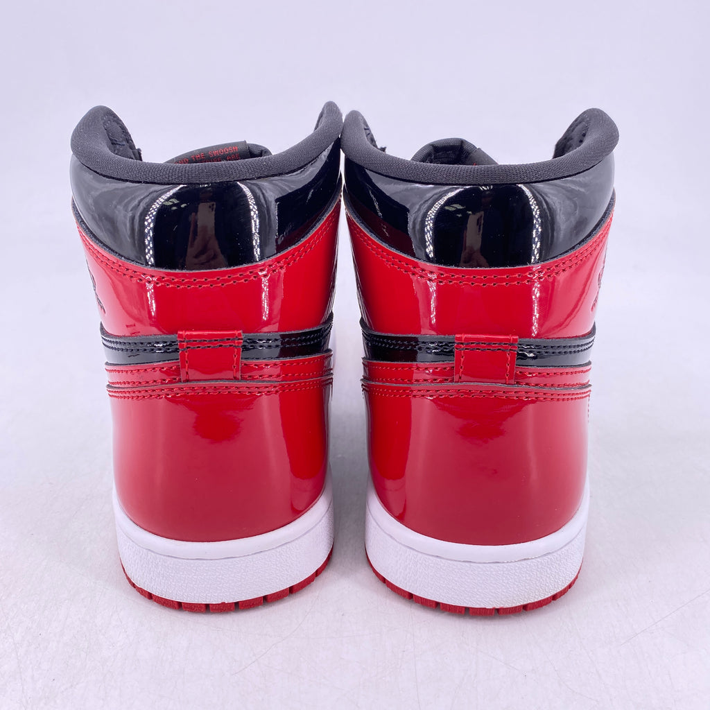 Air Jordan 1 Retro High "Patent Bred" 2021 Used Size 8