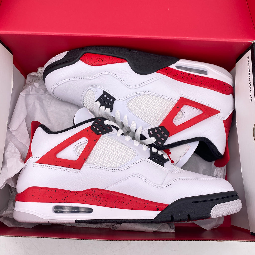 Air Jordan 4 Retro "Red Cement" 2023 New Size 10