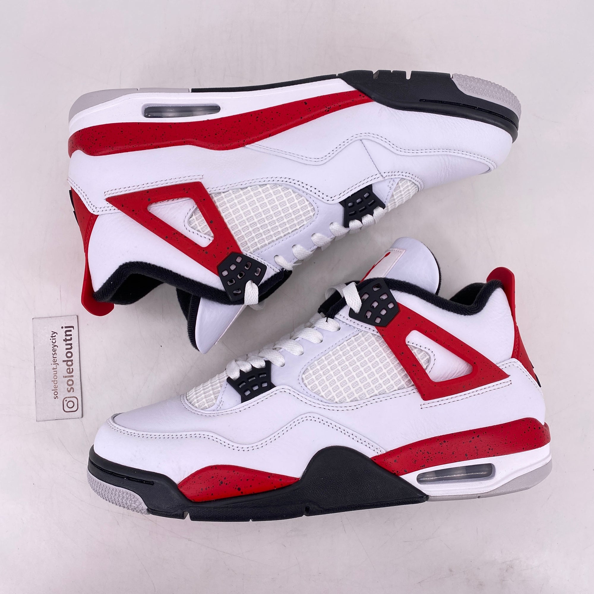 Air Jordan 4 Retro &quot;Red Cement&quot; 2023 New Size 10