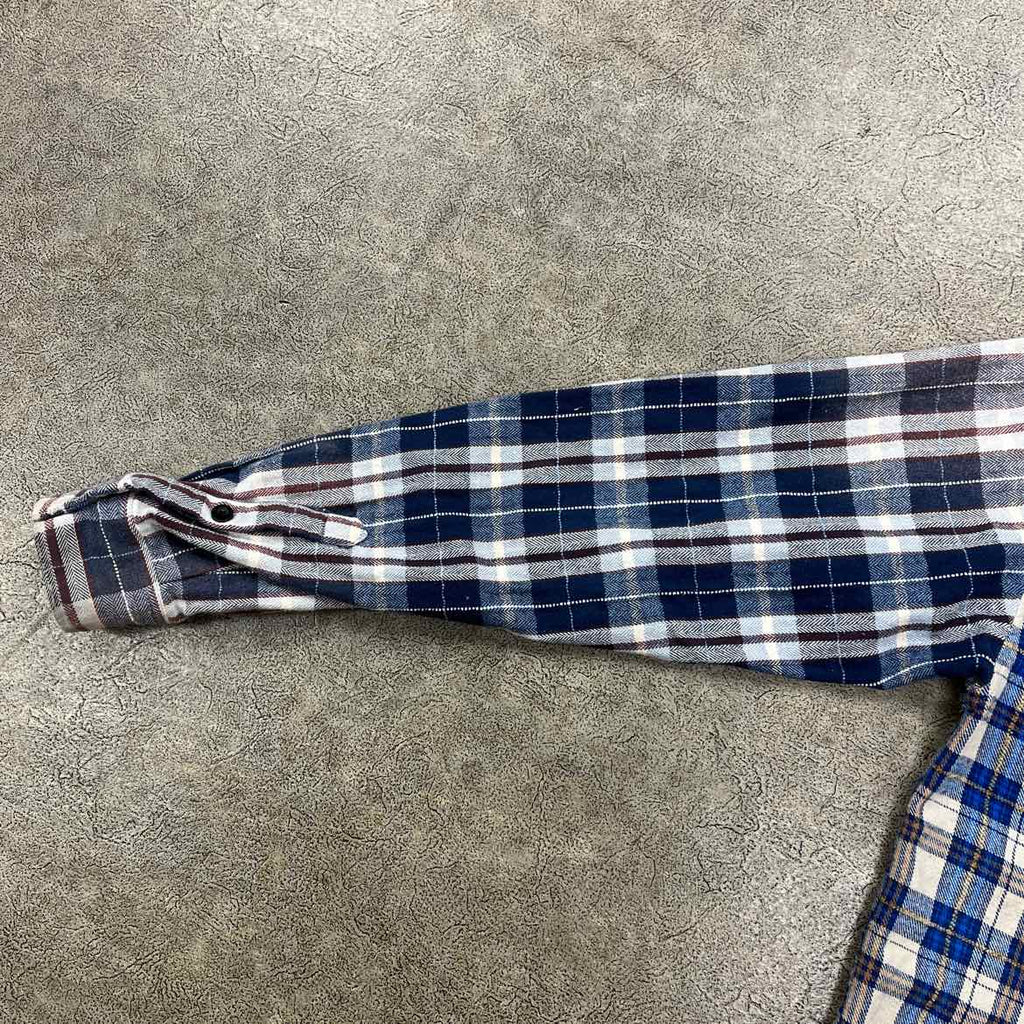 Vale Flannel "RHINESTONE" Blue Used Size S