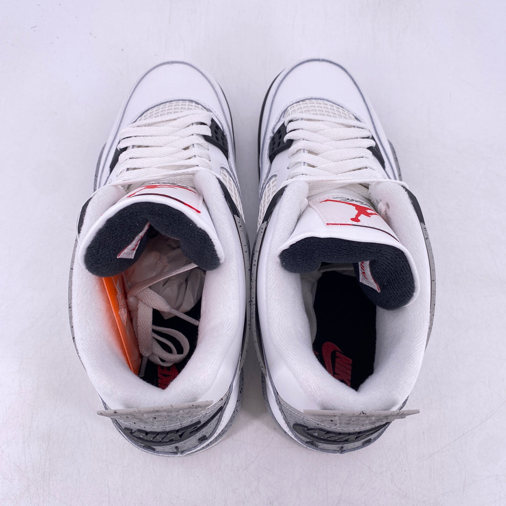 Air Jordan 4 Retro "White Cement" 2025 New Size 10