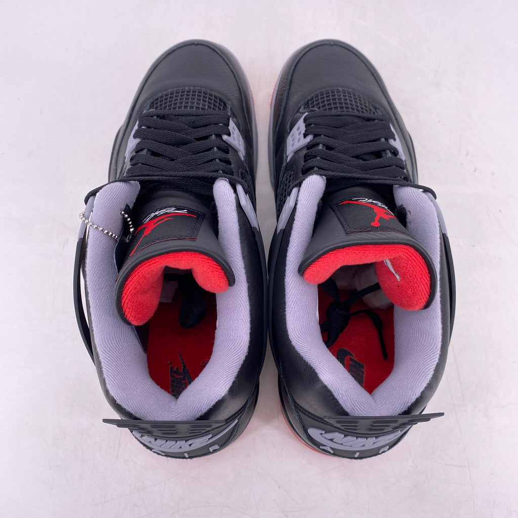 Air Jordan 4 Retro "Bred Reimagined" 2024 New Size 14