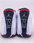 Air Jordan 14 Retro "Black Toe" 2024 New Size 11.5