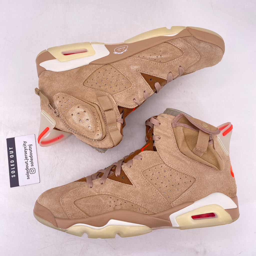 Air Jordan 6 Retro "British Khaki" 2021 Used Size 13