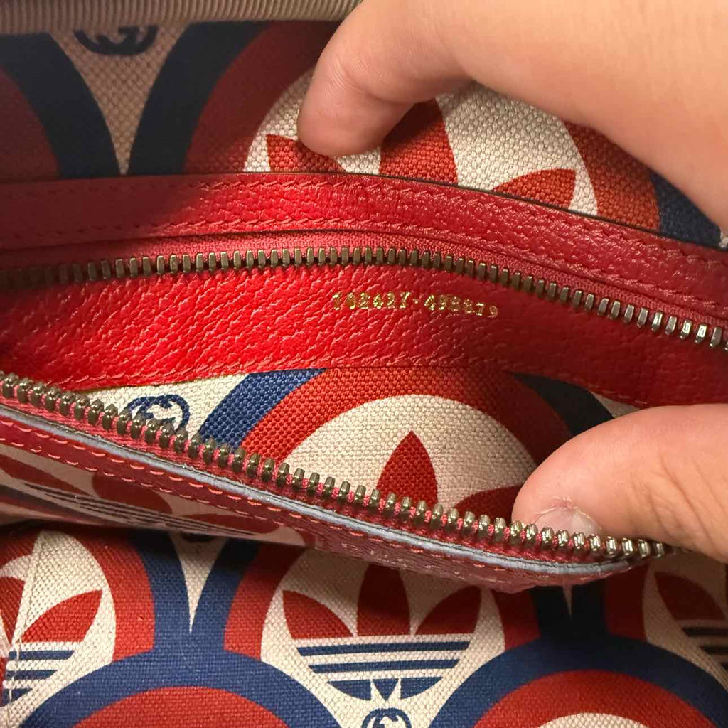 Gucci Shoulder Bag "ADIDAS" New Red