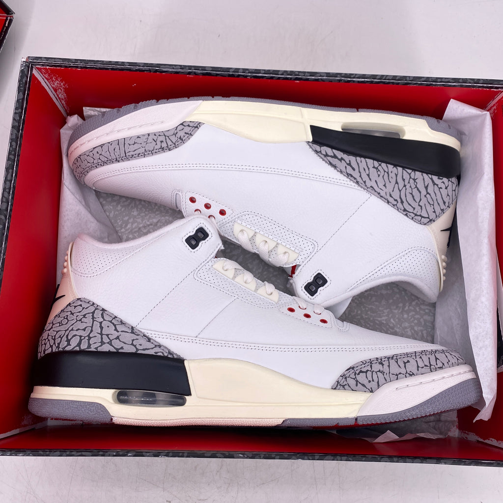 Air Jordan 3 Retro "White Cement" 2023 New Size 14