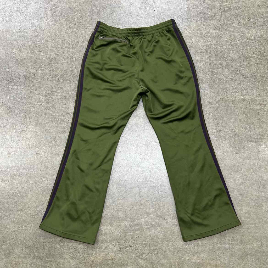 Needles Track Pants "LOGO" Olive Used Size L
